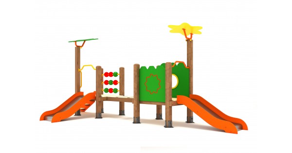 Metod Park : 53 A Classic Wooden Playground
