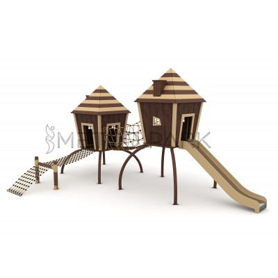 79 A Ev Temalı Ahşap Oyun Grubu