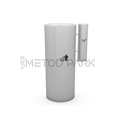 03 CK Stainless Litter Bin