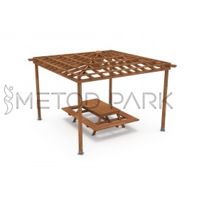 12 PB Kare Pergola