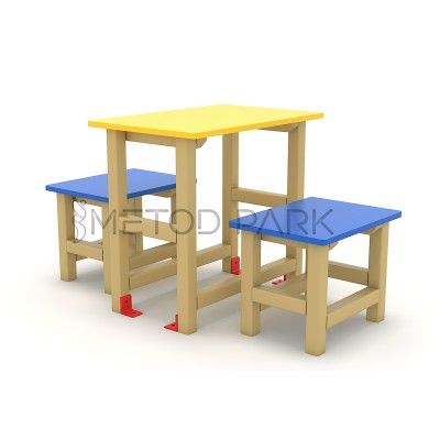 167OE Contra Seating Table