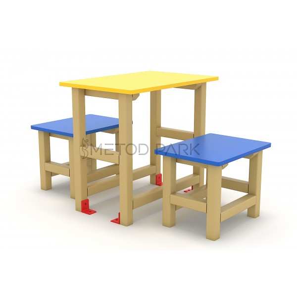167OE Contra Seating Table