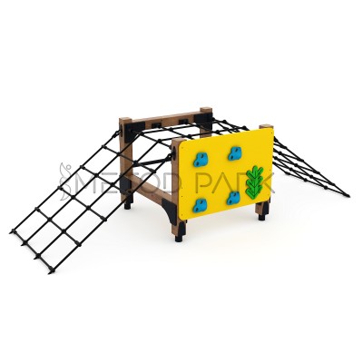171 OE Wooden Climbing Structuer