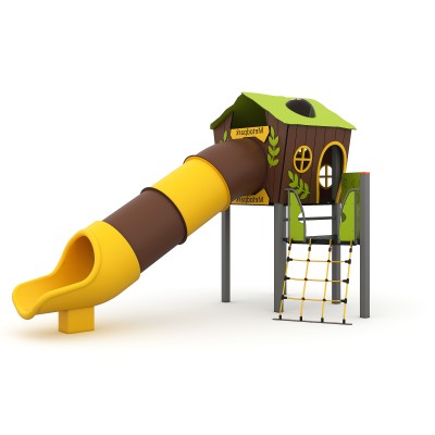 204 M House Themed Playground