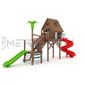30 A العاب خشبية على هيئىة منزل  