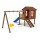 32 A House Themed Wooden Playground
