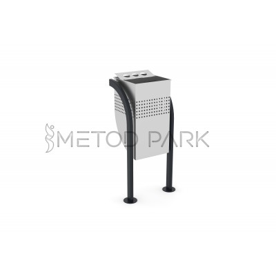 40 K Stainless Litter Bin