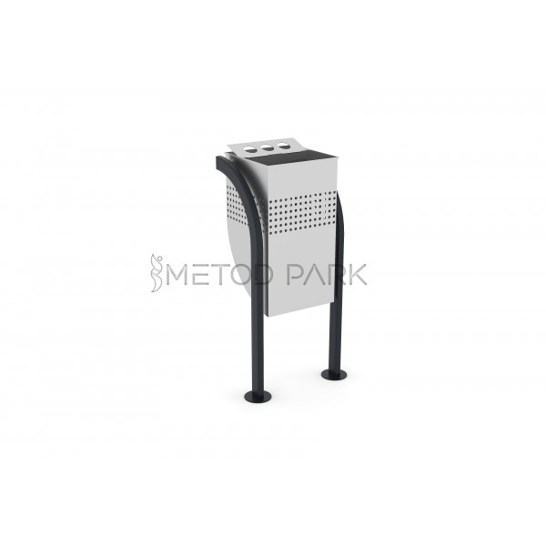 40 K Stainless Litter Bin