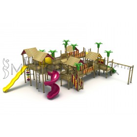 60 A Standart Ahşap Oyun Grubu