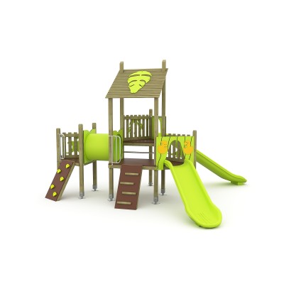82 A Standard Wooden Playground
