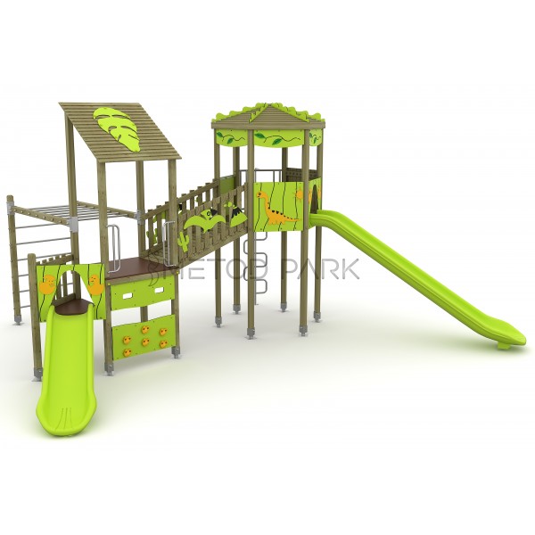 85 A Standard Wooden Playground