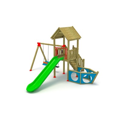 08 A Classic Wooden Playground